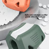 Jawline Exerciser Thin Jaw Bite Force Ball Facial Muscle Depression Masseter Muscle Trainer Deep Gray 45 Pounds