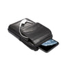 Multi-functional Universal Leather Waist Hanging One-shoulder Mobile Phone Waist Bag For 6.5 Inch or Below Smartphones(Black)