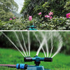 Garden Automatic Rotating Nozzle 360 Degree Rotary Automatic Sprinkler Garden Lawn Watering Nozzle Irrigation Nozzle with 3/4 inch Water Hose Connector