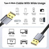 USB2.0 Male to Male Extension Data Charging Cable, Length:3m
