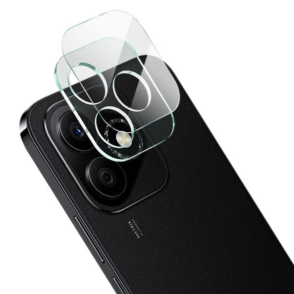 For Honor X60i imak Integrated Rear Camera Lens Tempered Glass Film with Lens Cap