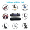 Chair Armrest Cushion Office Chair Pillow Pad Elbow Rest Cushion(Black)
