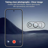 For Google Pixel 9 Pro XL IMAK High Definition Rear Camera Glass Lens Film, Black Eye Design