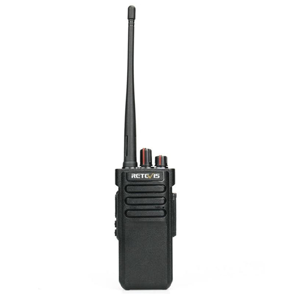 RETEVIS RT29 10W UHF 400-480MHz 16CHS Two Way Radio Handheld Walkie Talkie, US Plug(Black)