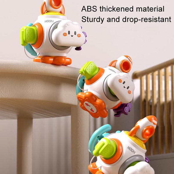 Baby Hand Grip Ball Early Learning Busy Ball Puzzle Sensory Spinning Toys, Style: Gopher
