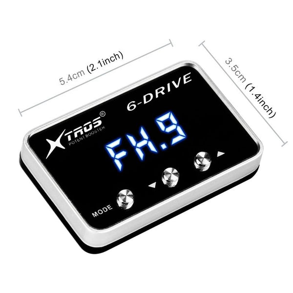 For Subaru XV 2013-2020 TROS TS-6Drive Potent Booster Electronic Throttle Controller