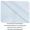 S925 Sterling Silver Plated White Gold Zirconia Ice Flower Love Bracelet(BSB167)