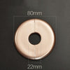 Round Hole Decoration Plug Cover, Style: 2.2mm Hole Gold