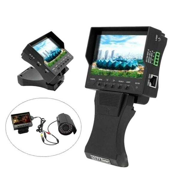 4.3" CCTV Tester Monitor 12V Output Network Cable Test AU Plug