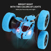 1:24 Double-Sided Stunt Car Rotating Tumbling And Twisting Stunt Car RC Climbing Children Remote Control Car(Golden)