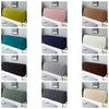 Polar Fleece Elastic Full Covered Headboard Dust Cover, Size:150cm(Amber Brown)