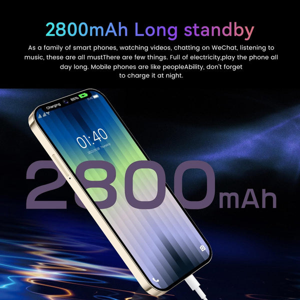 I14 Pro / N85 4G, 1GB+8GB, 6.1 inch Screen, Face Identification, Android  8.1 MTK6737 Quad Core, Network: 4G, Dual SIM(Purple)