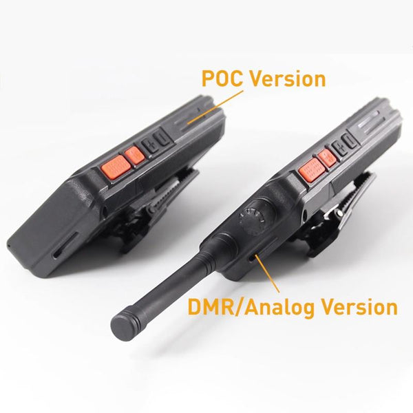 UNIWA P5 Analog POC Walkie Talkie Rugged Phone, 1GB+8GB, IP65 Waterproof Dustproof Shockproof, 5300mAh Battery, 2.8 inch Android 9.0 MTK6739 Quad Core up to 1.3GHz, Network: 4G, PTT