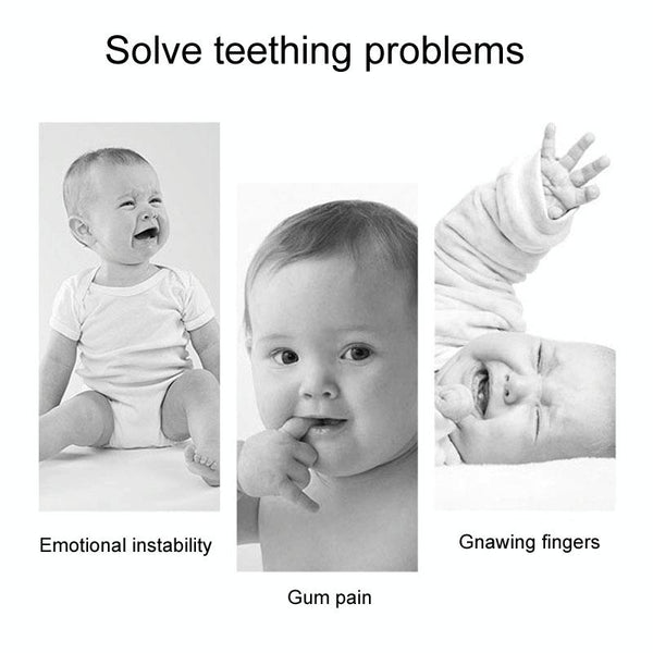 Wave Anti-Feeding Childrens Teether Baby Teething Teether Silicone Toys, Model: Cloud