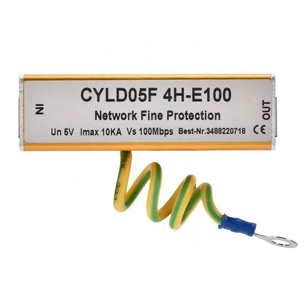 Ethernet Surge Protector 100Mbps CYL D05F4H-E100 10kA