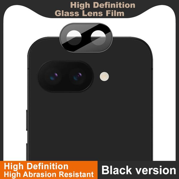 For Google Pixel 9a IMAK Rear Camera Lens Glass Film Black Version