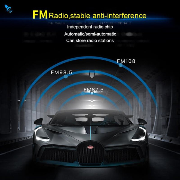 JSD-520 Car Stereo Radio MP3 Audio Player Support Bluetooth Hand-free Calling / FM / USB / SD, EU Plug Version