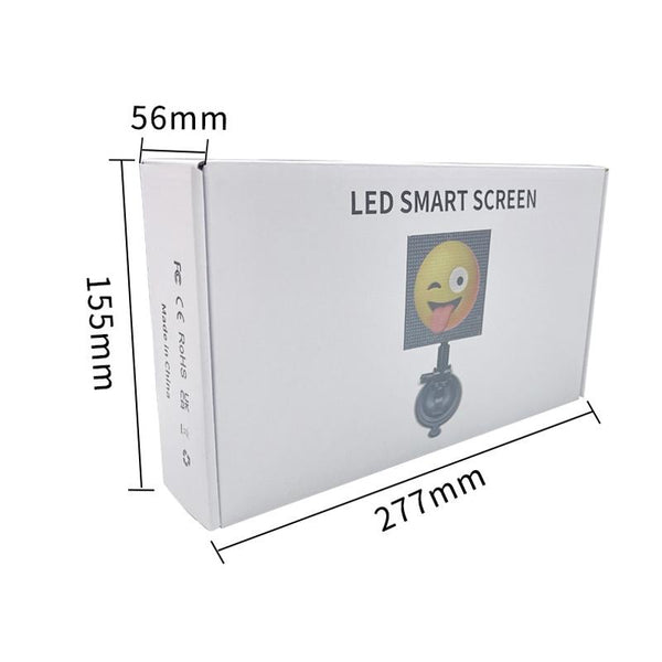 LED Dynamic Emoji Car Bluetooth Display Screen 5V USB Interface