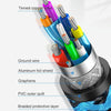 Printer / Hard Disk USB 3.0 Male to Female Extension Cable, Length:0.3m(Blue)