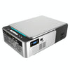 T6 2000ANSI Lumens 1080P LCD Mini Theater Projector, Phone Version, US Plug(Silver)