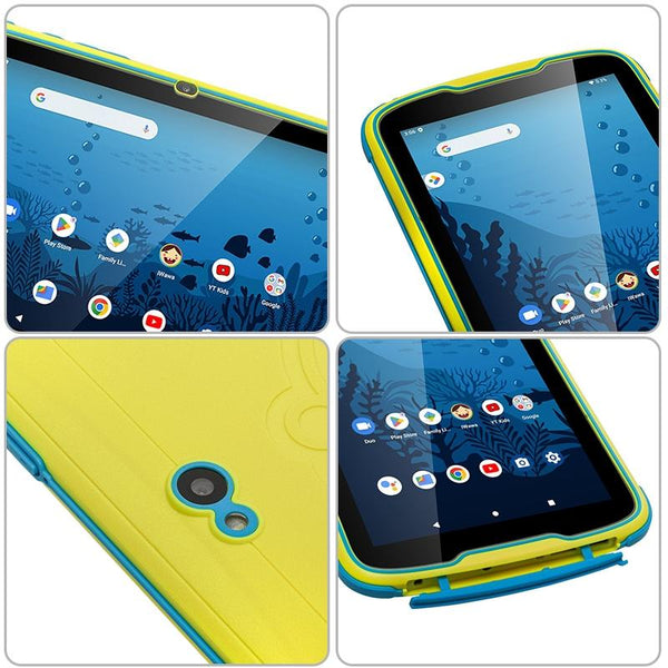 UNIWA  Boxchip Tab 8 WiFi Kid Tablet,  4GB+64GB, 8 inch Android 13 Allwinner A523 Octa Core CPU Support Google Play(Blue)