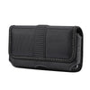 Oxford Cloth Mobile Phone Portable Waist Bag For 6.5 inch(Black)