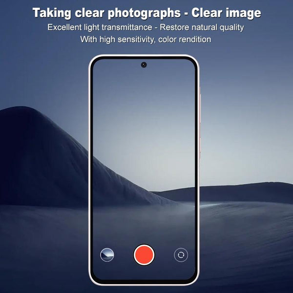 For Samsung Galaxy A56 5G IMAK Rear Camera Lens Glass Film Black Version