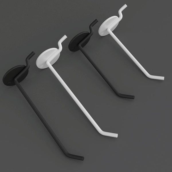 10 PCS Jewelry Accessories Display Orifice Plate Spray Hook, Length: 5cm(Black)