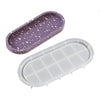 DIY Epoxy Oval Tray Dish Mold Silicone Mold for Flower Pot Base, Spec: 002