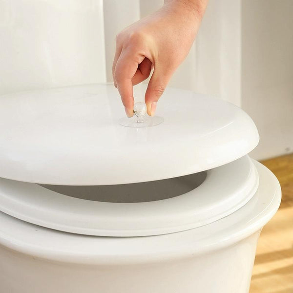 2pcs /Pack Invisible Cabinet Drawer Suction Cup Sticky Handle Acrylic Self-Adhesive Closet Glass Handle