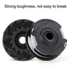 Lawnmower Nylon Double Layer Mowing Line Playing Rope Spool Replaces Greenworks(Black)