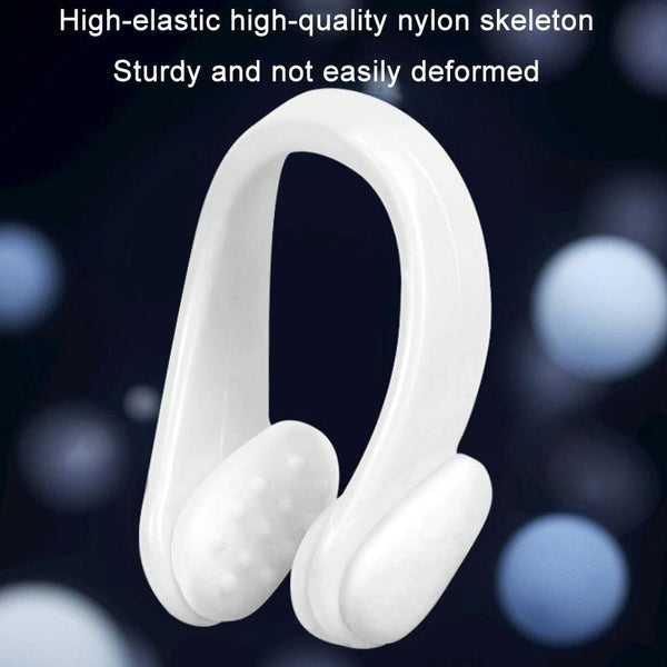 HAIZID Diving & Swimming Anti-Choking Water Silicone Soft Nose Clip(Purple)