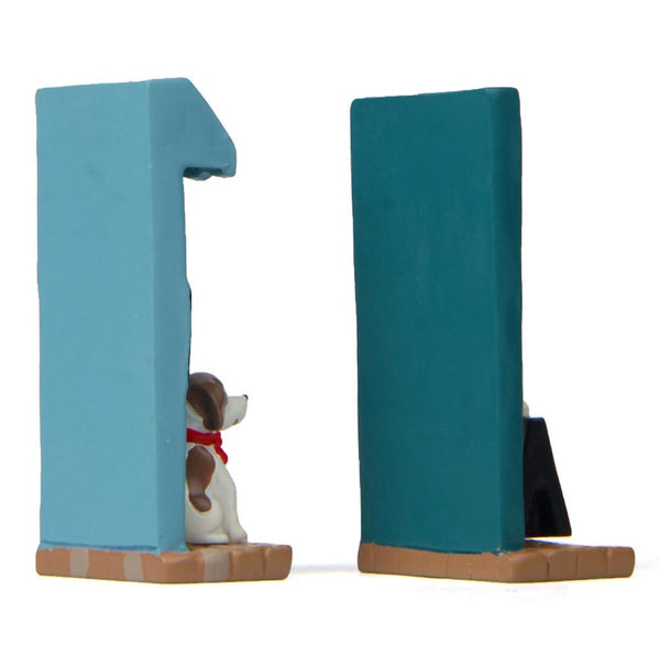 Puppy Billboard Micro-landscape Landscaping Doll Store Small Flower Desktop Decoration(Flower Puppy)