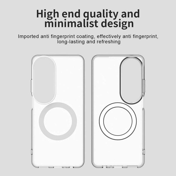 For OPPO A60 Global Candy Magsafe PC Hybrid TPU Phone Case(White)