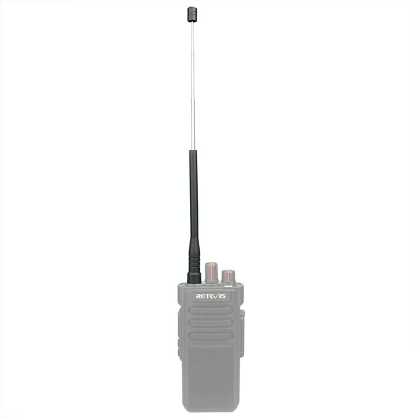 RETEVIS HA01 136-174+400-470MHz SMA-F Female Dual Band Handheld Whip Antenna for H777/RT5R/RT29