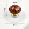 Hole-free Wardrobe Handles Drawer Glass Door Adhesive Household Round Handle, Spec: D