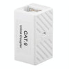2 PCS JUNSUNMAY RJ45 Female to Female In Line Coupler Cat6 Cat5e Cat5 Ethernet Cable Extender Adapter