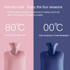Large Explosion-proof Water-injected PVC Warm Water Bag, Spec: 2000ml (Bean Green)