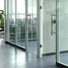 Glass Door Partition Hinge Furniture Housing Door Fittings, Model: Space Aluminum