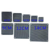 20pcs 4cm Chassis Fan PVC Dust Filter Dust Filter