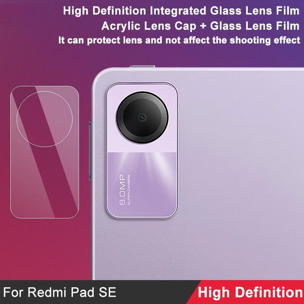 For Xiaomi Redmi Pad SE imak High Definition Integrated Glass Lens Film