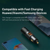 Baseus Share U+U 120W Together Fast Charge Car Charger with Cigarette Lighter Expansion Port(Grey)