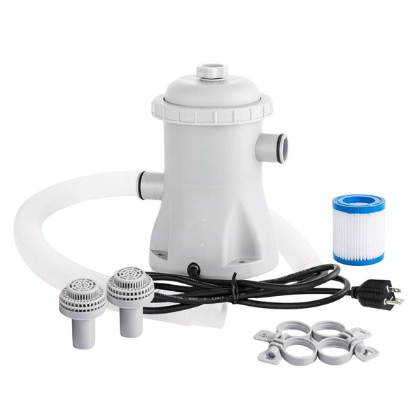 JY-051 110V-240V 330 Gallon Swimming Pool Filter Pump Pool Circulating Cleaner, Spec: AU Plug