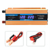 Carmaer Modified Sine Wave 12V to 220V 2200W Car Multi-function Double Digital Display Inverter Household Power Converter