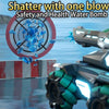 Q171 2.4G Stunt Water Bomb Battle Armor Model Remote Control Car, Specification:Dual Control(Blue)
