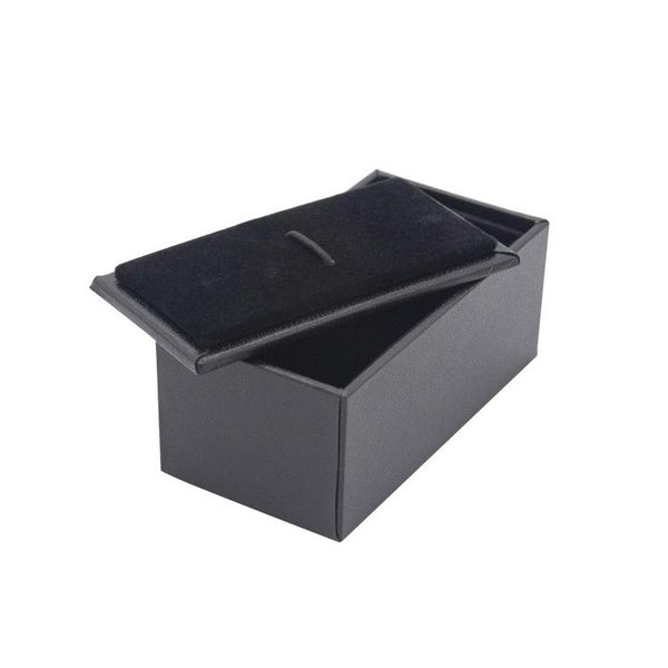 Cufflinks Tie Clip Box Jewelry Packaging Paper Box, Style: Pinhole Single Line