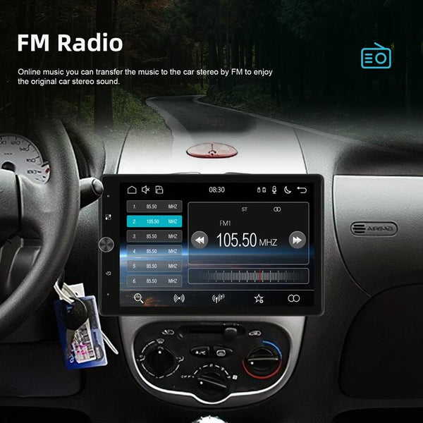 10.4 Inch MP5 Single Butt Vertical Screen Manual Rotation Android Navigation With Wireless Carplay Backup Camera(Standard)
