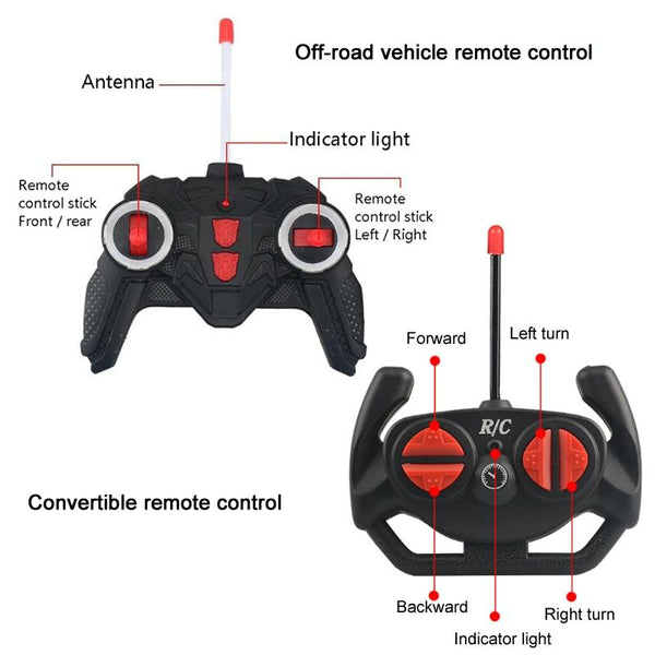 USB Charging Electric Children Remote Control Car Toys(Red Buggy)
