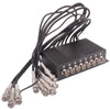 8-Channel BNC CCTV Surge Protector (Black) - CoaxJK/V8