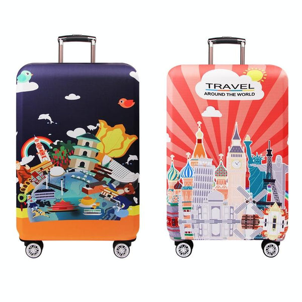 Dust-proof Wear-resistant Luggage Compartment Protective Cover, Size: S(Chinese Interest)